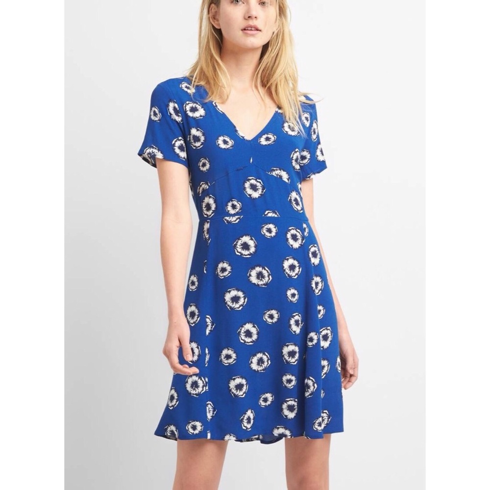 Gap Short Sleeve Fit & Flare Dress, Size 6, NWT🏷